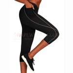 Super Slimmer Waistband Pocket Neoprene Leggings