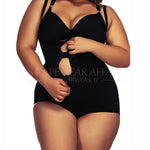 Flatten Tummy Black Butt Lifting Body Shapewear Cami Straps Comfort